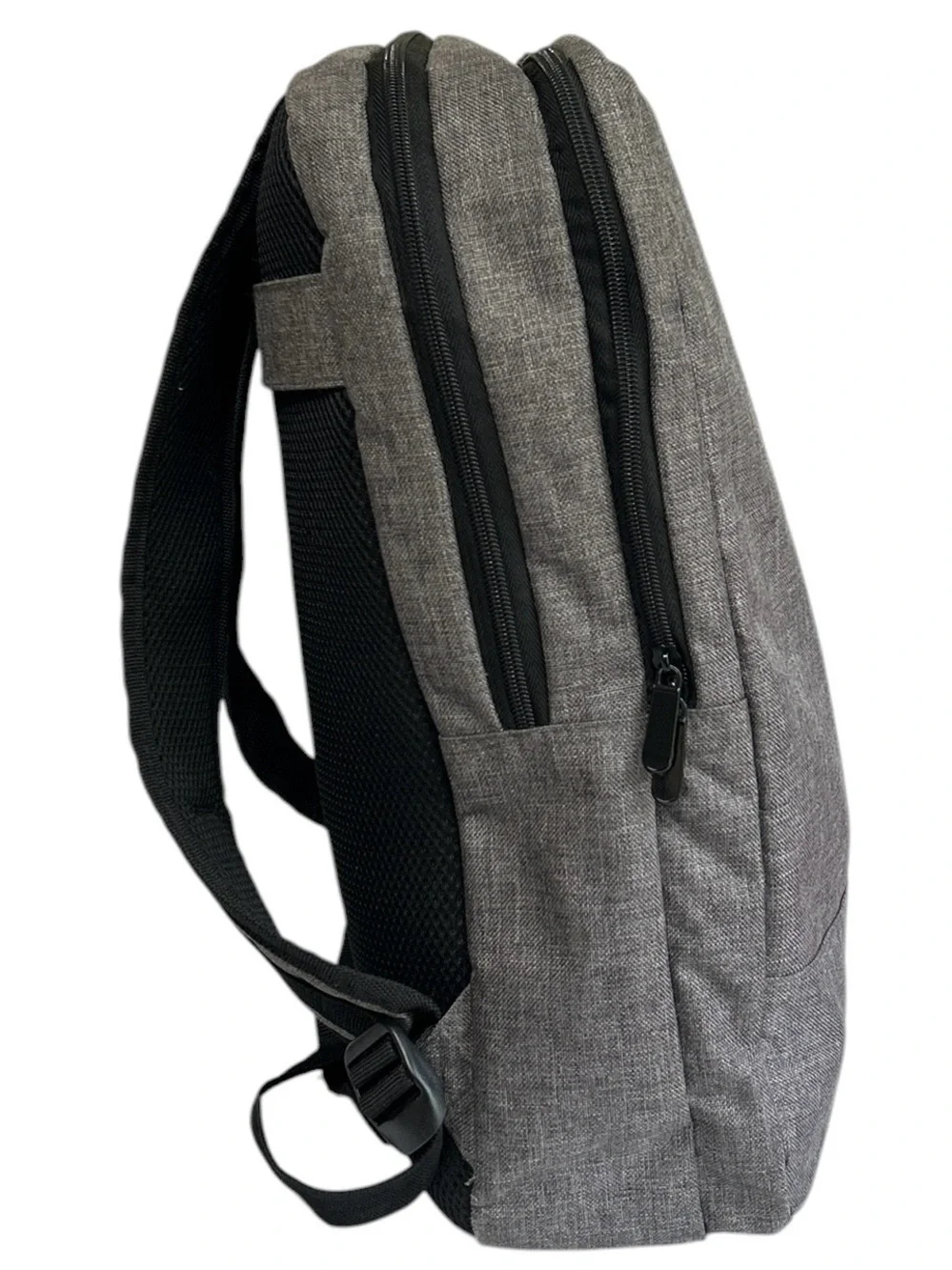 Kapston Pierce Carbyne Backpack Gray Black Sleek Modern Design Laptop School Bag